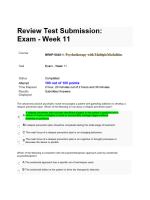 NRNP 6645-1 Week 11 Final Exam